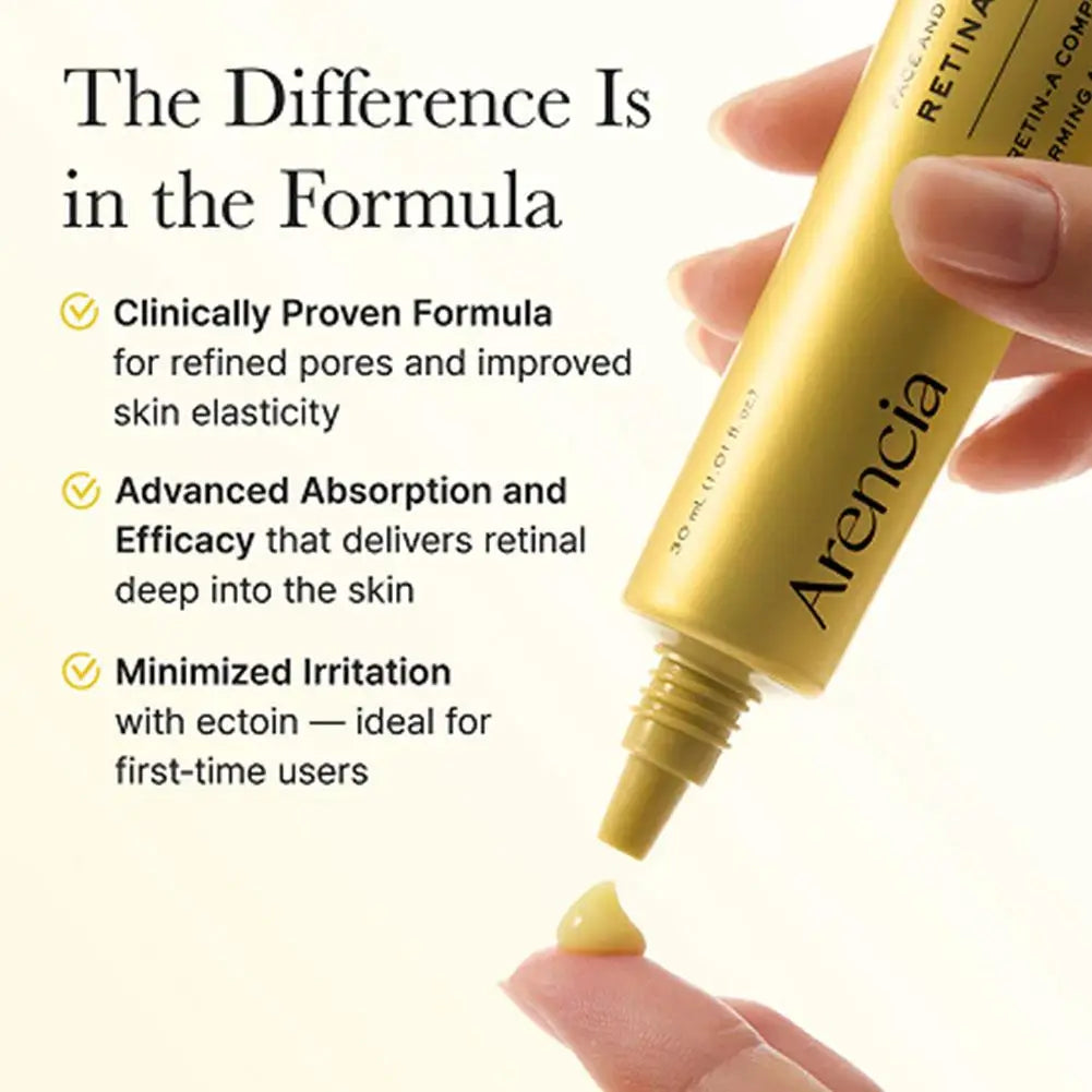 Arencia Retinal Booster Shot Face Eye Moisturizer Retinal Complex Anti-wrinkle Firming Boosting Anti Aging Improve Dark Circles